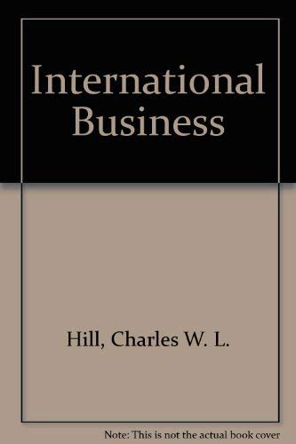 Stock image for International Business: Competing in the Global Marketplace - Third Edition for sale by THE OLD LIBRARY SHOP