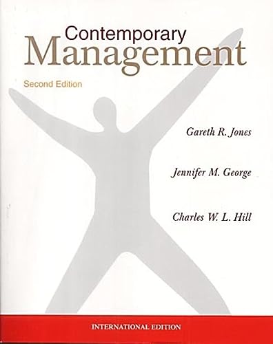 Beispielbild fr Contemporary Management (includes CD-ROM) zum Verkauf von Cambridge Rare Books