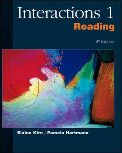 9780071180122: Interactions: Bk.1: Reading