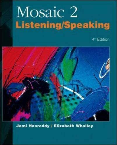 9780071180184: Mosaic Two: Listening & Speaking