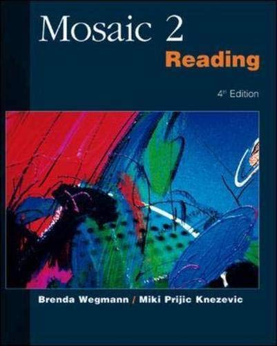 9780071180191: Mosaic Two: Reading