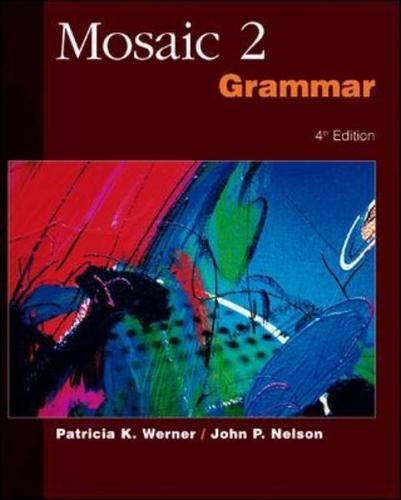 Mosaic 2 grammar (Bk. 2) (9780071180207) by [???]