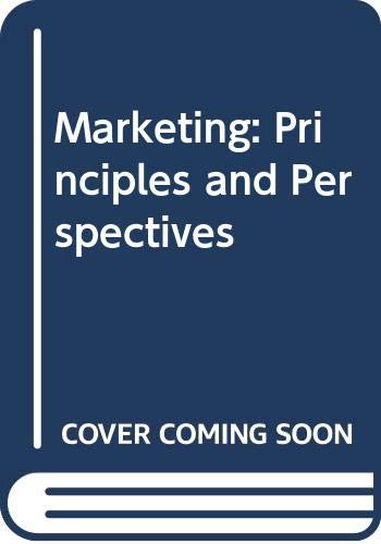 9780071180252: Marketing: Principles and Perspectives