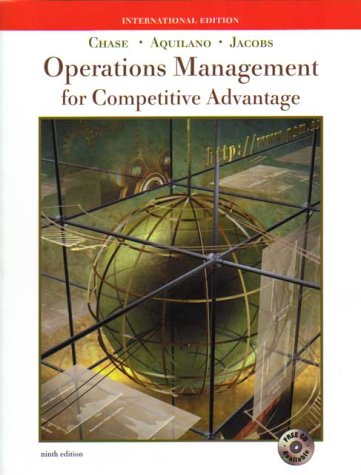 Stock image for Operations Management for sale by Better World Books