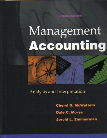 Beispielbild fr Management Accounting: Analysis and Interpretation zum Verkauf von Phatpocket Limited