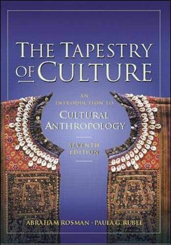 Imagen de archivo de The Tapestry of Culture a la venta por Books From California