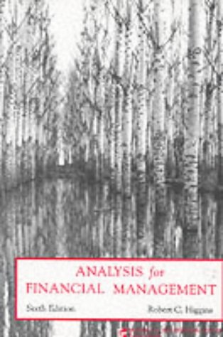 Analysis for Financial Management (9780071181174) by Robert C. Higgins