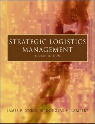 Beispielbild fr Strategic Logistics Management zum Verkauf von WorldofBooks