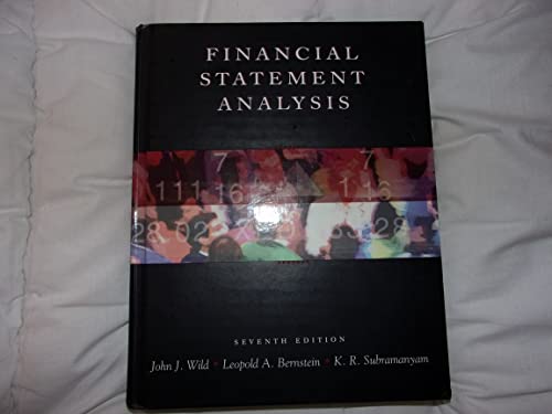 Stock image for Financial Statement Analysis for sale by ThriftBooks-Atlanta