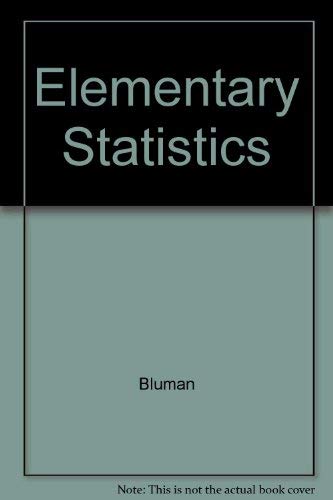 9780071182294: Elementary Statistics