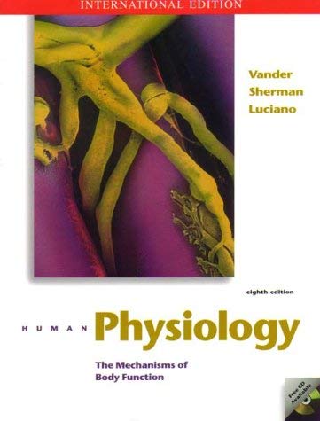 Beispielbild fr Human Physiology : The Mechanisms of Body Function zum Verkauf von Better World Books Ltd