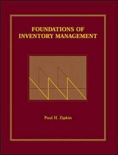 9780071183154: Foundations of Inventory Management