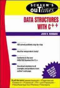 9780071183581: Schaum's Outline of Data Structures with C++