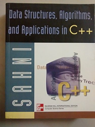 Stock image for Data Structures, Algorithms, and Applications in C for sale by dsmbooks