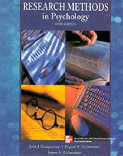Beispielbild fr Research Methods in Psychology zum Verkauf von Better World Books Ltd
