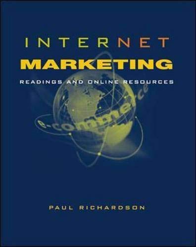 9780071188098: Internet Marketing: Readings and Online Resources