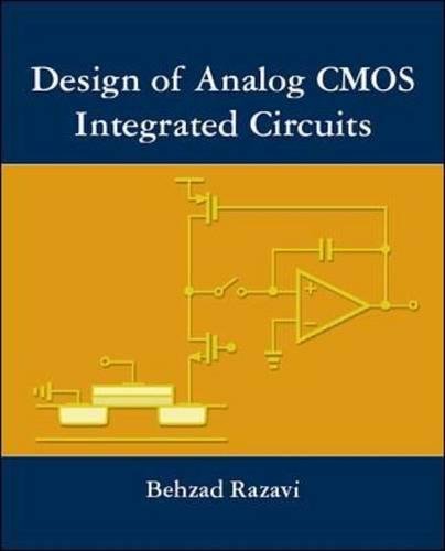 9780071188395: Design of Analog CMOS Integrated Circuits