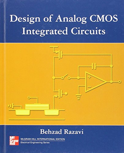 9780071188395: DESIGN OF ANALOG CMOS INTEGRATED CIRCUIT