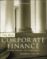 9780071188531: New Corporate Finance