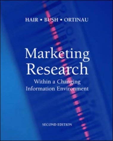 9780071195447: Marketing Research