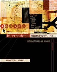 9780071195591: International Management: Culture, Strategy and Behavior