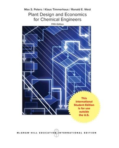 9780071198721: Plant Design and Economics for Chemical Engineers (5th International Edition)
