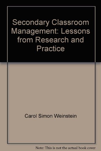 9780071199575: Secondary Classroom Management