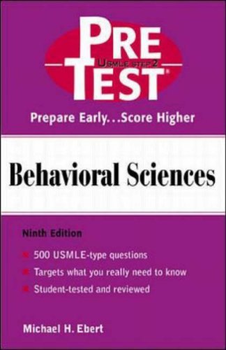 9780071203425: Behavioral Sciences Pretest