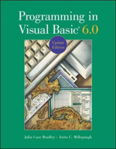 Imagen de archivo de Programming in Visual Basic 6.0. Update Edition. International Edition. a la venta por Plurabelle Books Ltd