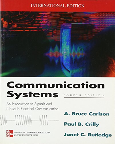 Beispielbild fr Communication Systems zum Verkauf von BooksRun
