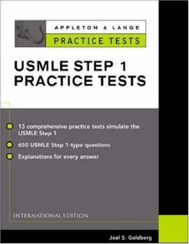 Stock image for Appleton & Lange Practice Tests for the Usmle Step 1 Practice Tests for sale by PAPER CAVALIER UK