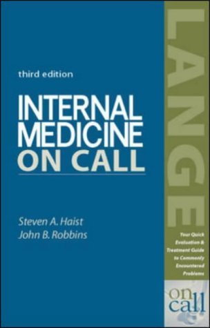 9780071212359: Internal Medicine On Call