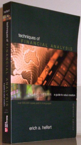 Stock image for Techniques of Financial Analysis w/ Financial Genome Passcode Card for sale by Books Puddle
