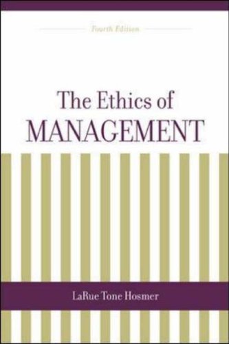9780071213288: The Ethics of Management