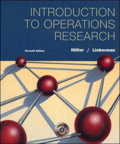 9780071213448: Introduction to Operations Research with CD/Rom - Ise