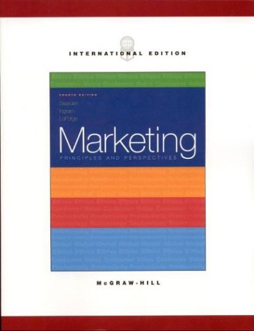 9780071214308: Marketing: Principles & Perspectives (McGraw-Hill/Irwin Series in Marketing)