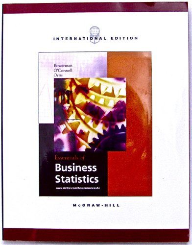 9780071214407: Essentials of Business Statistics