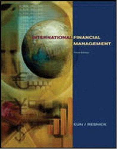 Beispielbild fr International Financial Management (The McGraw-Hill/Irwin Series in Finance, Insurance, and Real Estate) zum Verkauf von WorldofBooks