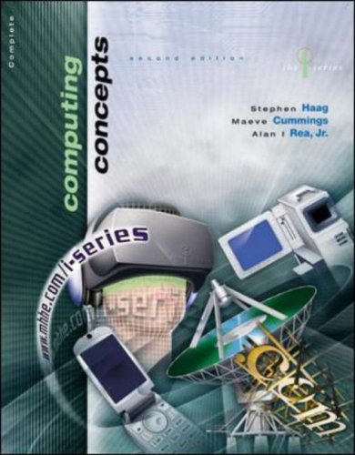 Imagen de archivo de I-Series: Computing Concepts, Complete Edition. Second Edition a la venta por Cambridge Rare Books