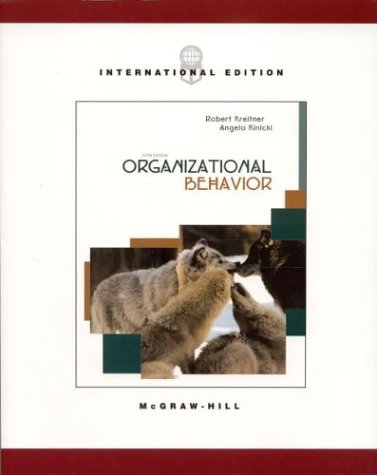 Organizational Behavior (9780071214797) by Kreitner, Robert