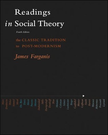 9780071215374: Readings in Social Theory