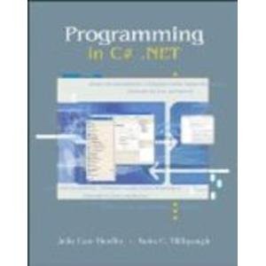 9780071215640: Programming in C#.Net