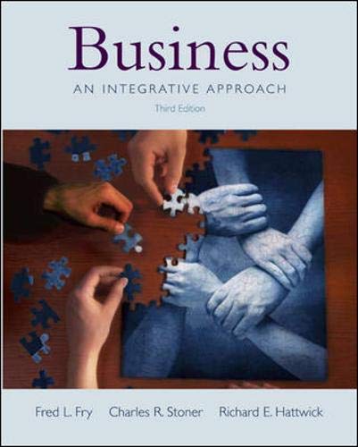 Stock image for Business an Integrative Approach, w. CD-ROM for sale by Buchpark