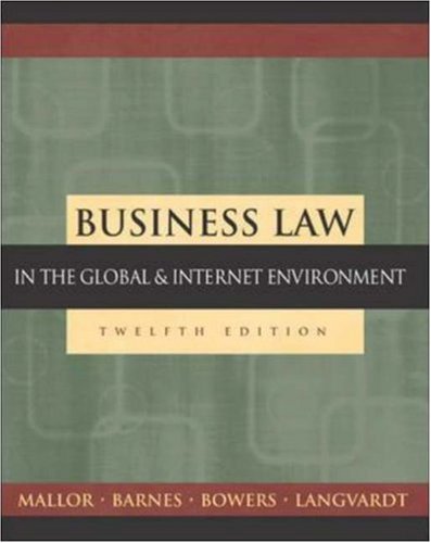 9780071216777: Business Law: The Ethical, Global, and E-Commerce Environment with PowerWeb and Student DVD