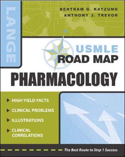 USMLE Road Map: Pharmacology (9780071217750) by Katzung, Bertram; Trevor, Anthony