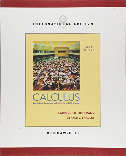 Beispielbild fr Calculus for Business, Economics and the Social and Life Sciences zum Verkauf von AwesomeBooks