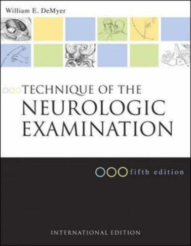 Imagen de archivo de Technique of the Neurologic Examination a la venta por Big River Books