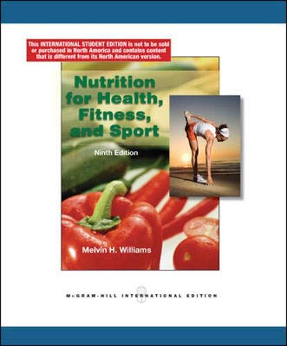 9780071220019: Nutrition for Health, Fitness & Sport