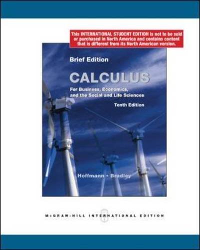 9780071220248: Calculus for Business, Economics, and the Social and Life Sciences, Brief 10/e MP