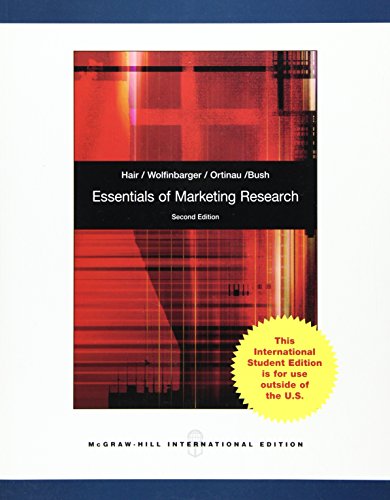 Stock image for Essentials of Marketing Research for sale by medimops